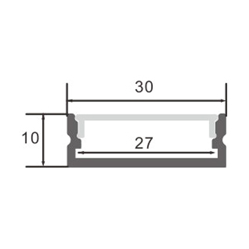 Perfil De Alum Nio Trend Metros Led Global