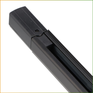 Calha Trifasica 2 Metros Preto
