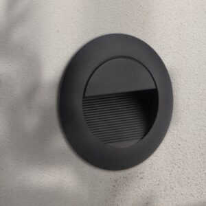 Baliza LED Círculo Encastrado 3W IP54 3000K