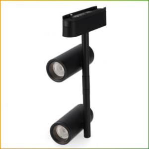 Foco Led Atlaf Serie 5Mm 16W de Calha Magnética Branco 42V Preto