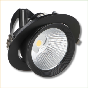 Foco Downlight Led Direcionável Black Track 35W CCT
