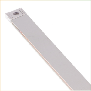 Calha Magnética Serie 5Mm Branco - 2 Metros