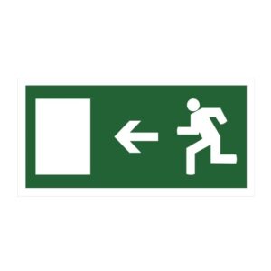 Fotoluminescente Porta Esquerda
