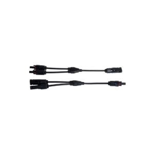 MC4 Cabo conector flexível 2 a 1 para cabo 4-6mm2